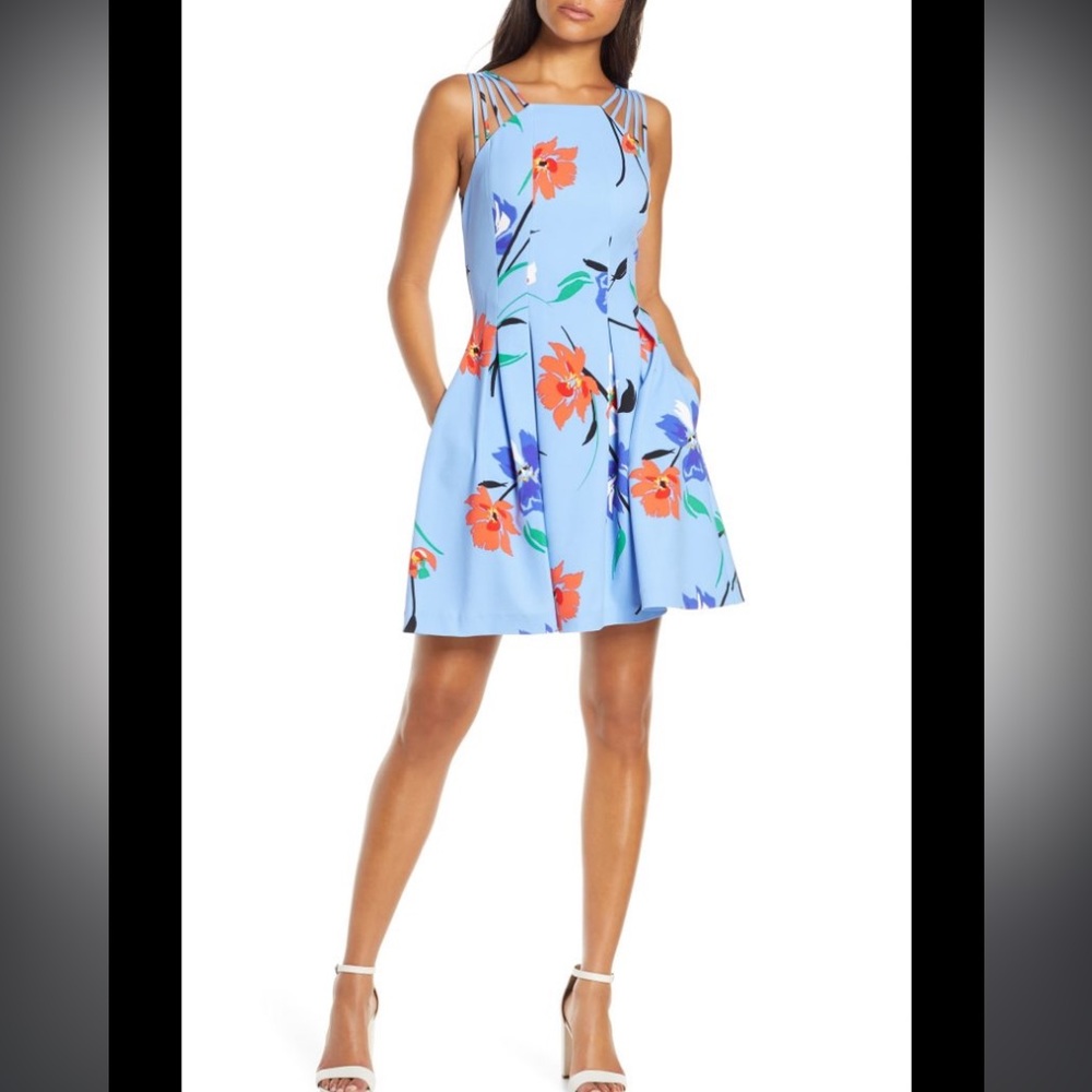 Vince Camuto Petite Floral dress
